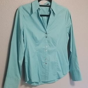 Beautiful Teal blouse-NWOT